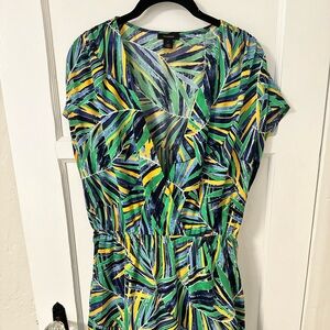Halogen dress with pockets